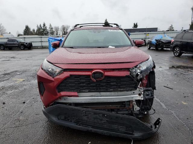 2T3G1RFV0KW081714 - 2019 TOYOTA RAV4 LE RED photo 5