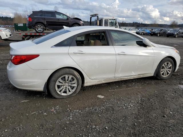 5NPEB4ACXBH243045 - 2011 HYUNDAI SONATA GLS WHITE photo 3