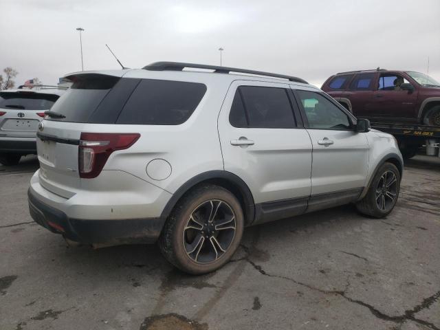 1FM5K8GT3FGA86916 - 2015 FORD EXPLORER SPORT SILVER photo 3