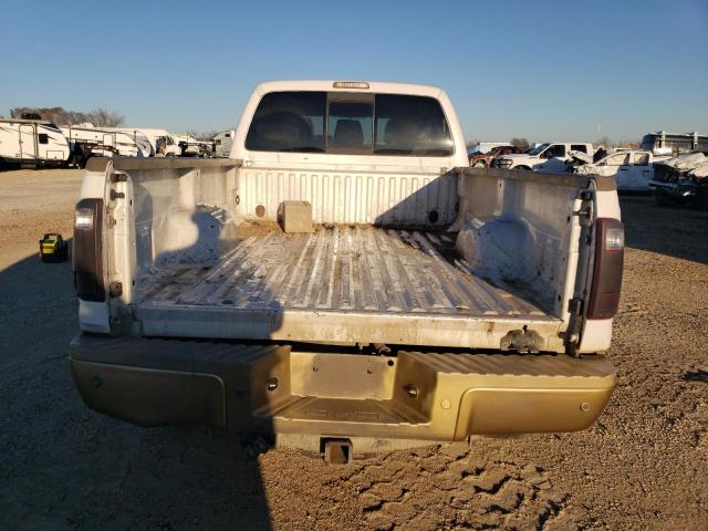 1FT8W3BT0BEB56670 - 2011 FORD F350 SUPER DUTY WHITE photo 6