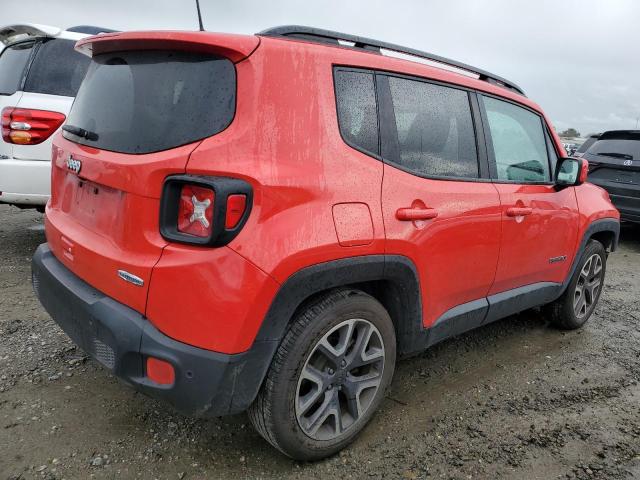 ZACCJABB4JPG85405 - 2018 JEEP RENEGADE LATITUDE RED photo 3