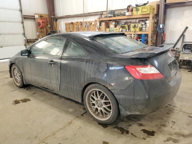 2HGFG21528H100735 - 2008 HONDA CIVIC SI BLACK photo 2