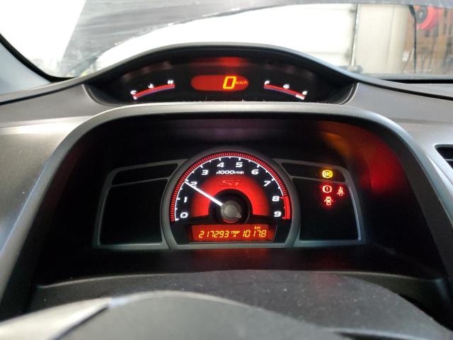 2HGFG21528H100735 - 2008 HONDA CIVIC SI BLACK photo 9