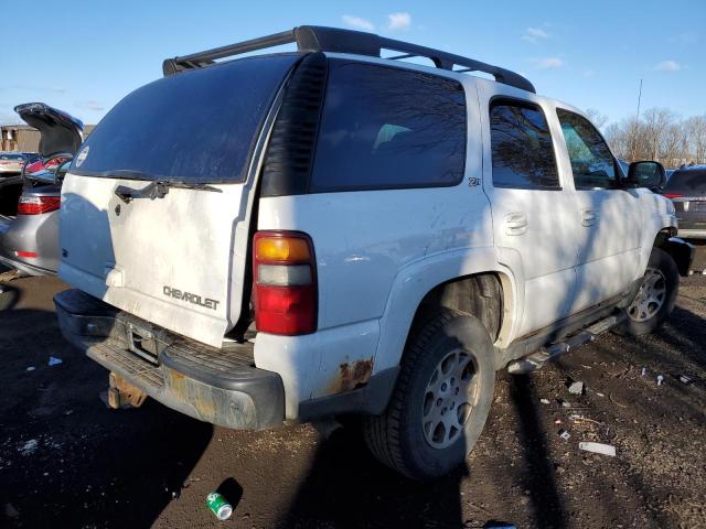 1GNEK13Z43R215419 - 2003 CHEVROLET TAHOE K1500 WHITE photo 3