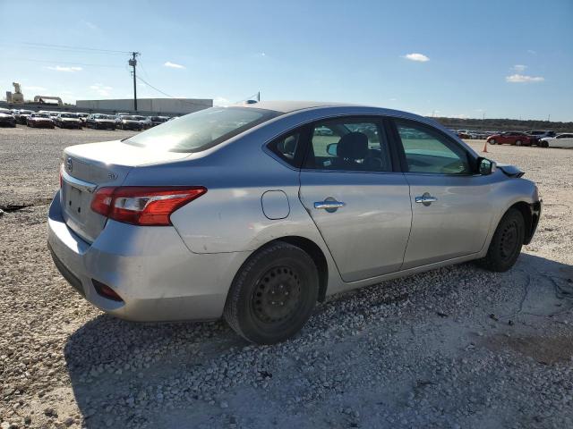 3N1AB7AP8HY347504 - 2017 NISSAN SENTRA S SILVER photo 3