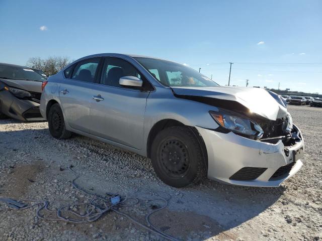 3N1AB7AP8HY347504 - 2017 NISSAN SENTRA S SILVER photo 4