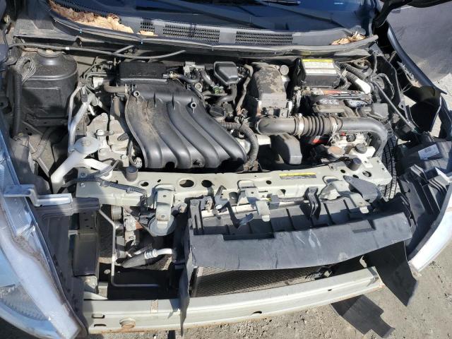 3N1CN7AP0FL817888 - 2015 NISSAN VERSA S GRAY photo 11