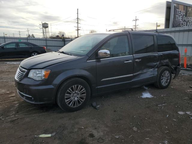 2C4RC1CG1FR572139 - 2015 CHRYSLER TOWN & COU TOURING L GRAY photo 1