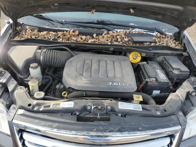2C4RC1CG1FR572139 - 2015 CHRYSLER TOWN & COU TOURING L GRAY photo 12