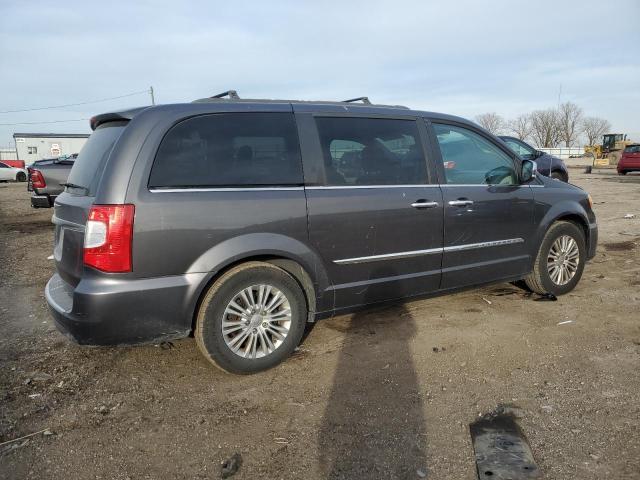 2C4RC1CG1FR572139 - 2015 CHRYSLER TOWN & COU TOURING L GRAY photo 3