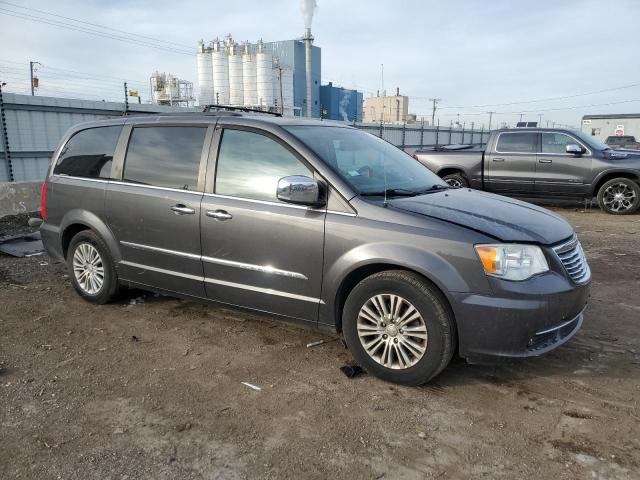 2C4RC1CG1FR572139 - 2015 CHRYSLER TOWN & COU TOURING L GRAY photo 4