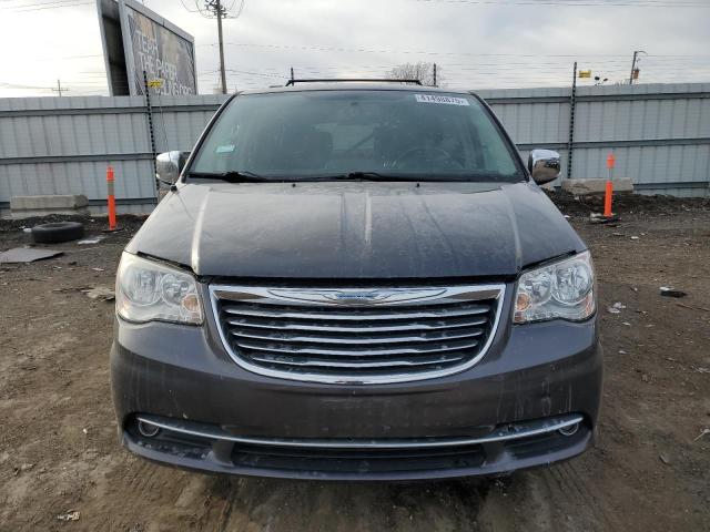 2C4RC1CG1FR572139 - 2015 CHRYSLER TOWN & COU TOURING L GRAY photo 5