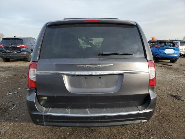2C4RC1CG1FR572139 - 2015 CHRYSLER TOWN & COU TOURING L GRAY photo 6