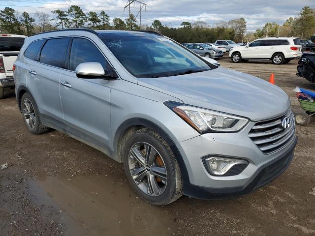 KM8SR4HF8EU037310 - 2014 HYUNDAI SANTA FE GLS SILVER photo 4