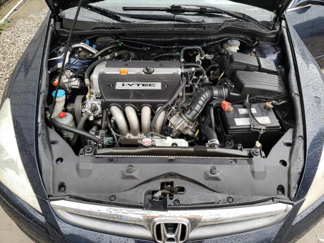 1HGCM56896A103904 - 2006 HONDA ACCORD EX BLUE photo 11