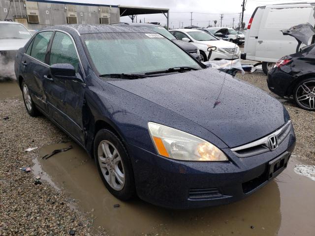 1HGCM56896A103904 - 2006 HONDA ACCORD EX BLUE photo 4