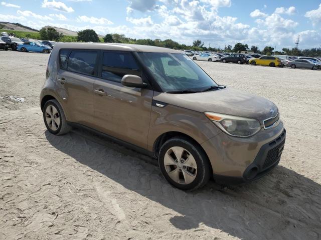 KNDJN2A22E7086007 - 2014 KIA SOUL TAN photo 4