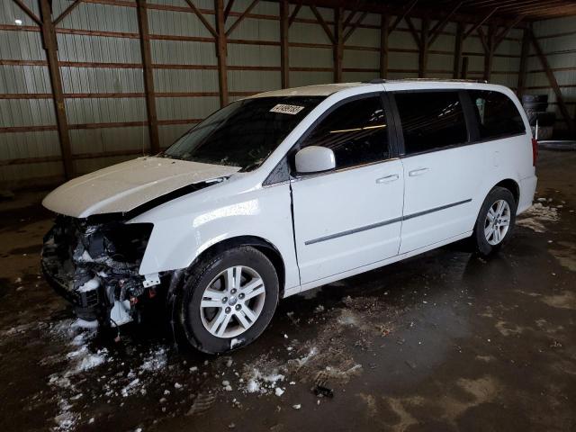 2C4RDGDG9DR822092 - 2013 DODGE GRAND CARA CREW WHITE photo 1