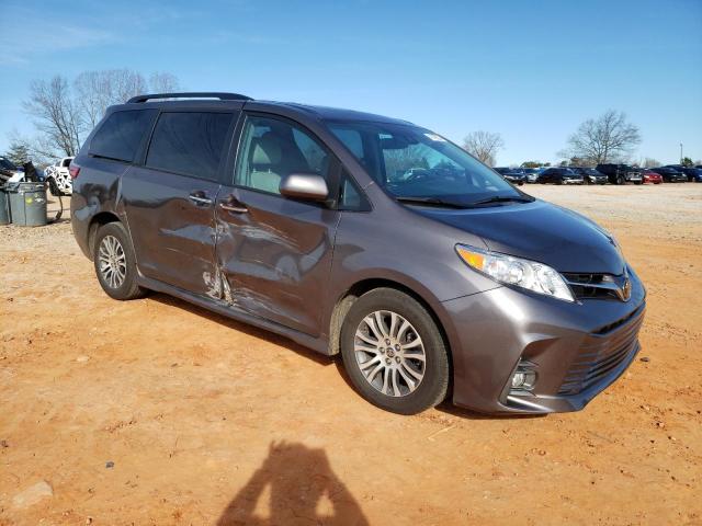 5TDYZ3DC2LS087030 - 2020 TOYOTA SIENNA XLE GRAY photo 4