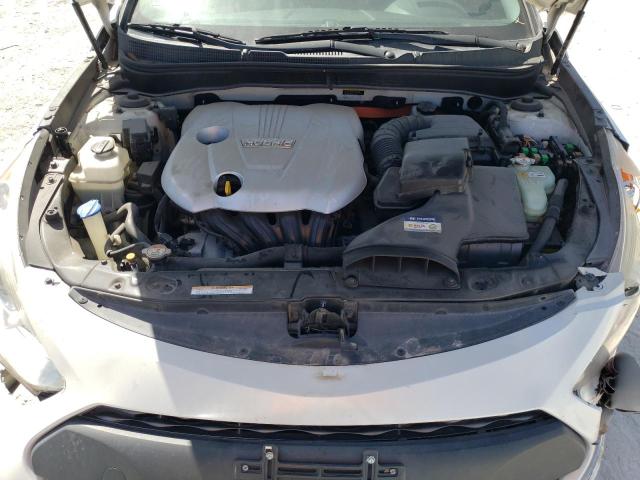 KMHEC4A43CA043330 - 2012 HYUNDAI SONATA HYBRID WHITE photo 11