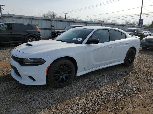 2C3CDXCT5KH608275 - 2019 DODGE CHARGER R/T WHITE photo 1