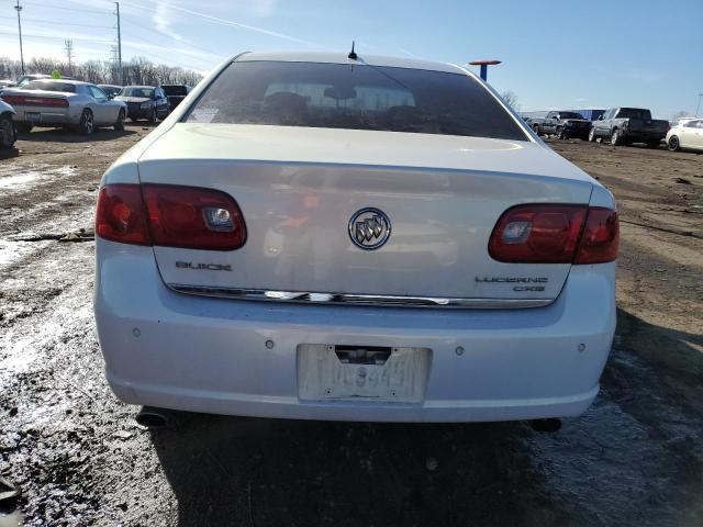1G4HE57Y36U222154 - 2006 BUICK LUCERNE CXS WHITE photo 6
