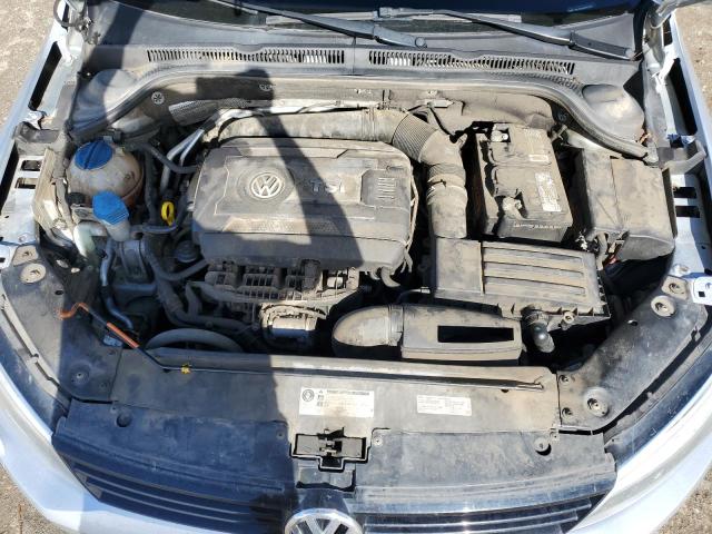 3VWD17AJ2EM295229 - 2014 VOLKSWAGEN JETTA SE SILVER photo 11