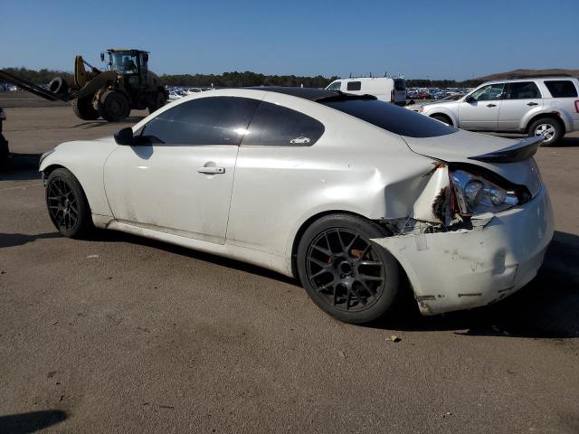 JNKCV64E08M101937 - 2008 INFINITI G37 BASE WHITE photo 2