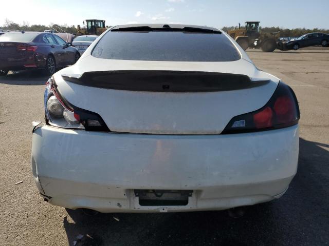 JNKCV64E08M101937 - 2008 INFINITI G37 BASE WHITE photo 6