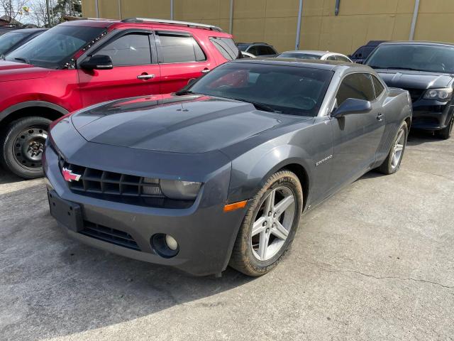 2G1FB1EV6A9105639 - 2010 CHEVROLET CAMARO LT GRAY photo 2