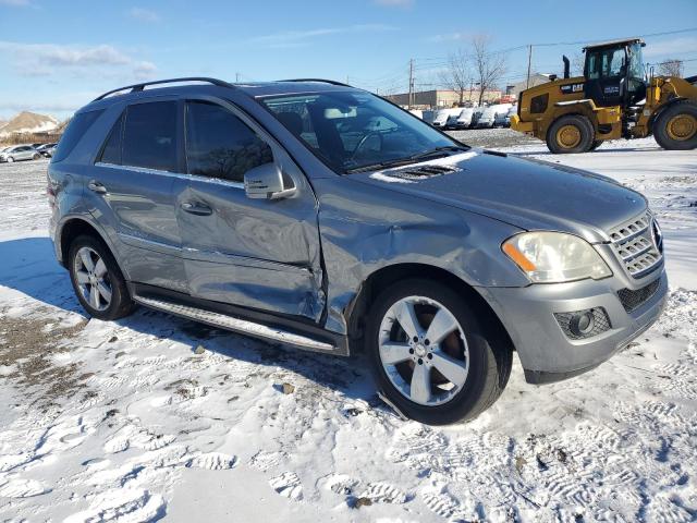 4JGBB8GB3BA647218 - 2011 MERCEDES-BENZ ML 350 4MATIC SILVER photo 4