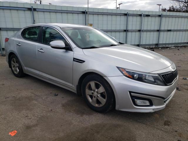 KNAGM4A78E5490815 - 2014 KIA OPTIMA LX SILVER photo 4