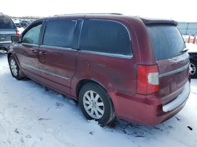 2C4RC1BG0GR304721 - 2016 CHRYSLER TOWN & COU TOURING BURGUNDY photo 2