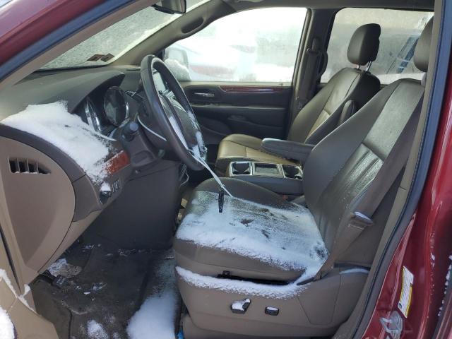 2C4RC1BG0GR304721 - 2016 CHRYSLER TOWN & COU TOURING BURGUNDY photo 7