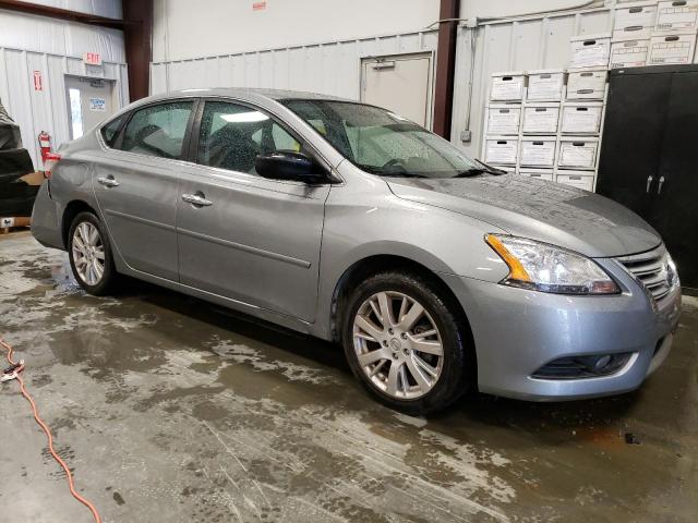 3N1AB7AP9DL694752 - 2013 NISSAN SENTRA S SILVER photo 4