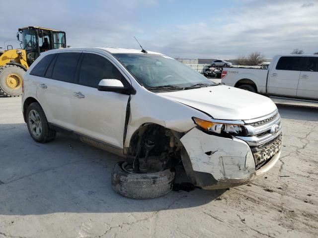 2FMDK3JC0BBB50158 - 2011 FORD EDGE SEL WHITE photo 4