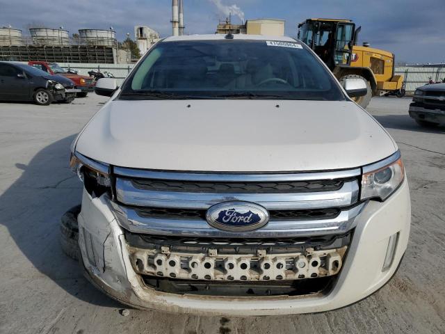 2FMDK3JC0BBB50158 - 2011 FORD EDGE SEL WHITE photo 5