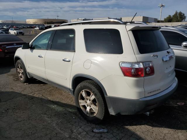 1GKER13D19J101043 - 2009 GMC ACADIA SLE WHITE photo 2