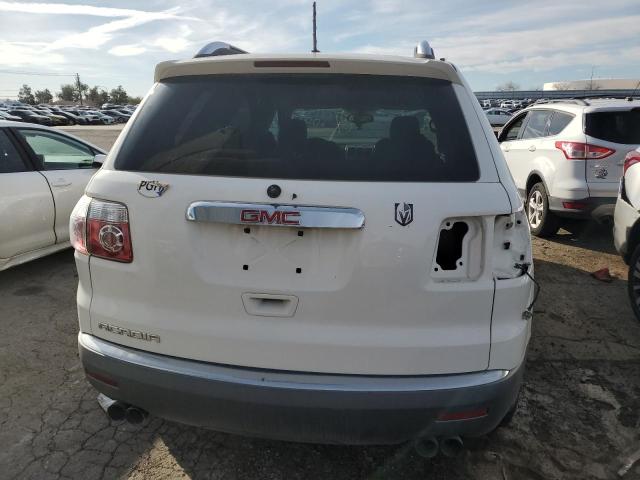 1GKER13D19J101043 - 2009 GMC ACADIA SLE WHITE photo 6