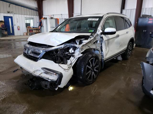 5FNYF6H01KB026040 - 2019 HONDA PILOT ELITE WHITE photo 1