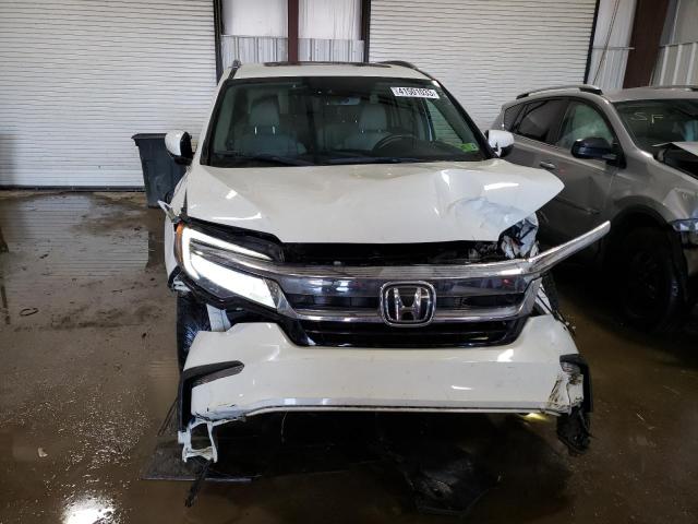 5FNYF6H01KB026040 - 2019 HONDA PILOT ELITE WHITE photo 5