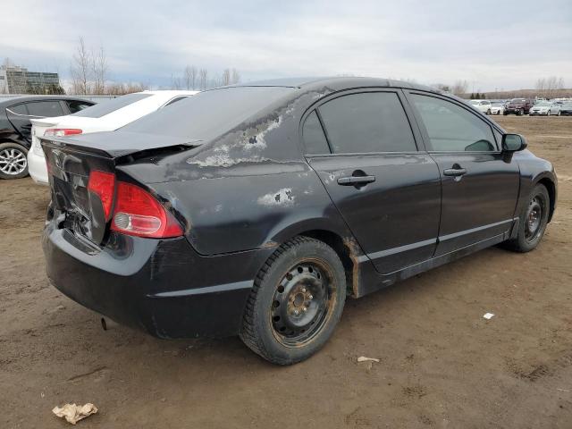 2HGFA16908H020325 - 2008 HONDA CIVIC EXL შავი ფოტო 3