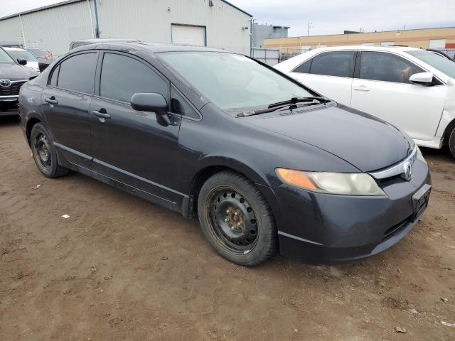 2HGFA16908H020325 - 2008 HONDA CIVIC EXL შავი ფოტო 4