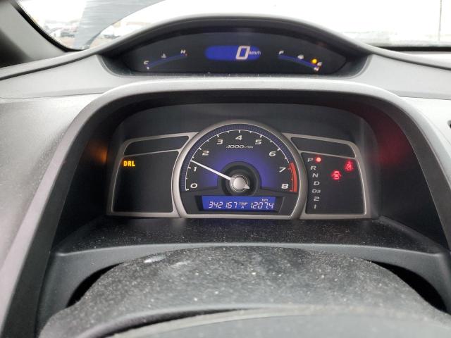 2HGFA16908H020325 - 2008 HONDA CIVIC EXL შავი ფოტო 9