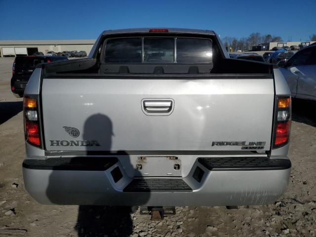 2HJYK16598H531349 - 2008 HONDA RIDGELINE RTL SILVER photo 6