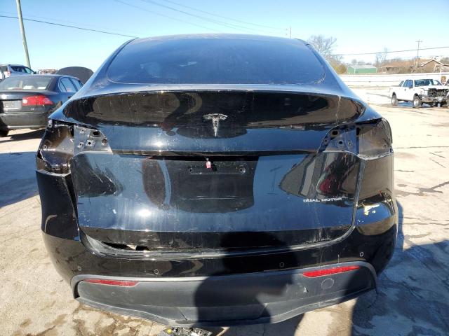 7SAYGAEEXNF327851 - 2022 TESLA MODEL Y BLACK photo 6