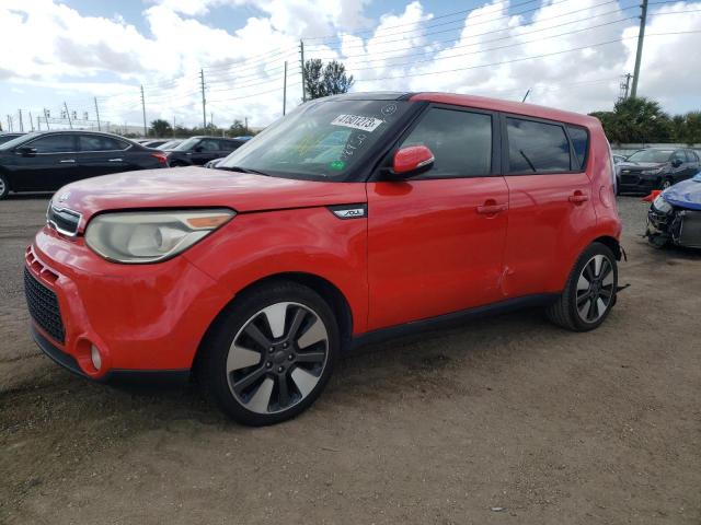 KNDJX3A53E7708950 - 2014 KIA SOUL ! RED photo 1