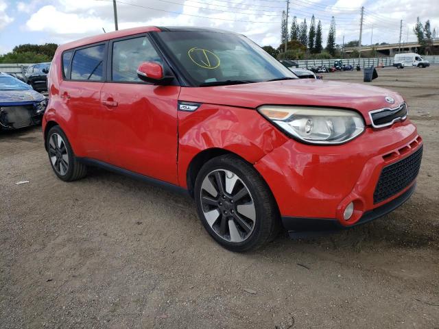 KNDJX3A53E7708950 - 2014 KIA SOUL ! RED photo 4