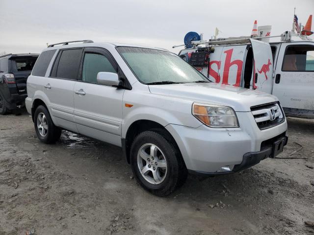 5FNYF18578B032352 - 2008 HONDA PILOT EXL SILVER photo 4