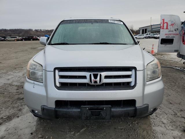 5FNYF18578B032352 - 2008 HONDA PILOT EXL SILVER photo 5